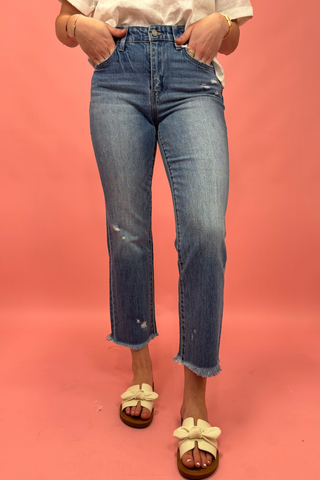 The Evangeline Crop Jean