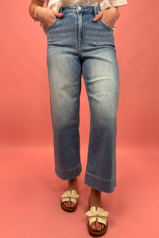 Coastal Breeze HR Crop Wide Jean