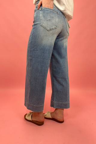 Coastal Breeze HR Crop Wide Jean