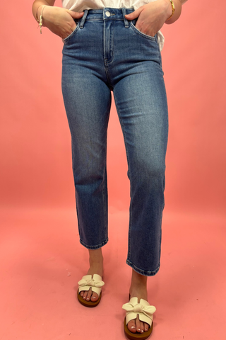 Southern Edge HR Ankle Straight Jean