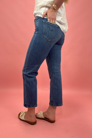 Main Street Classic HR Crop Jeans