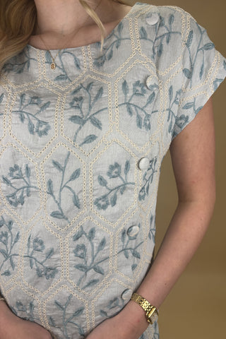 Bluebell Garden Charm Dress