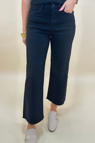 The Presley Wide Leg Crop Jean
