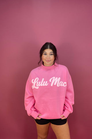 Lulu Mac Script Sweatshirt