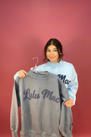 Lulu Mac Script Sweatshirt