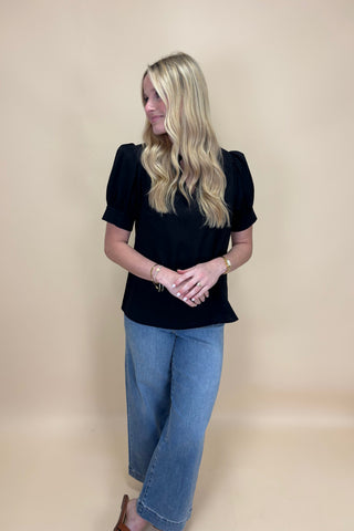 Twilight Ruffle V-Neck Top