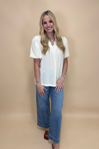 Sugar Petal Ruffle Top