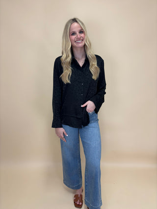 The Midnight Leopard Top