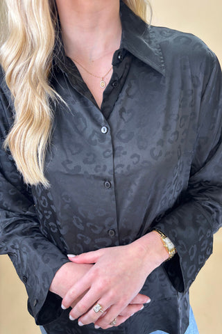 The Midnight Leopard Top