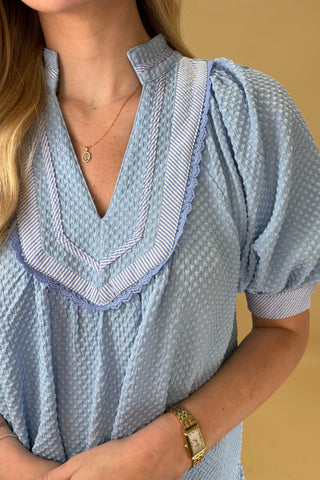 Heirloom Harbor Textured Top
