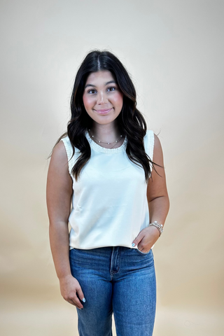 The Ivory Charm Top