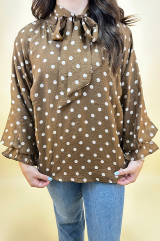 The Chestnut Whimsy Blouse