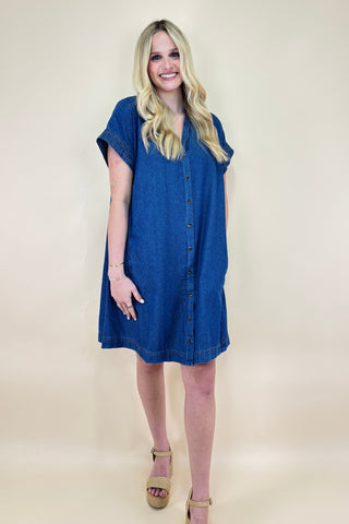 Harbor Breeze Shirt Dress