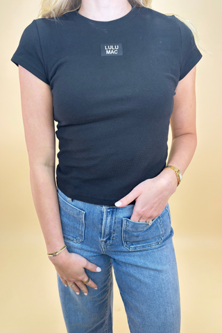 Lulu Mac Solid Baby Doll Top