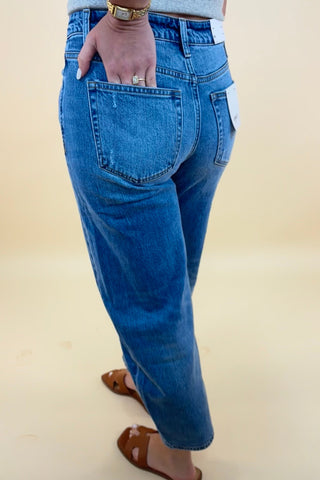 The Rowan Barrel Jean