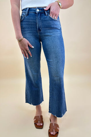 The Hadley Vintage Crop Flare Jean