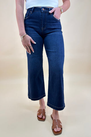 The Oakleigh Crop Wide Leg Jeans