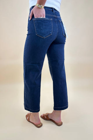 The Oakleigh Crop Wide Leg Jeans