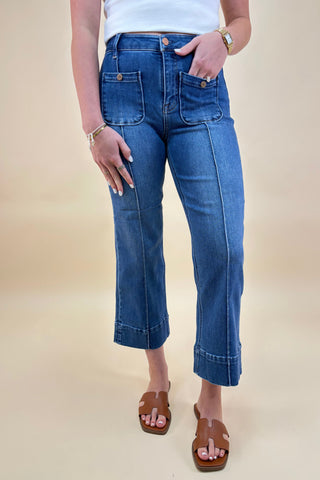The Wildflower Lane Crop Jeans