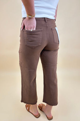 The Cinnamon Bloom Crop Pants