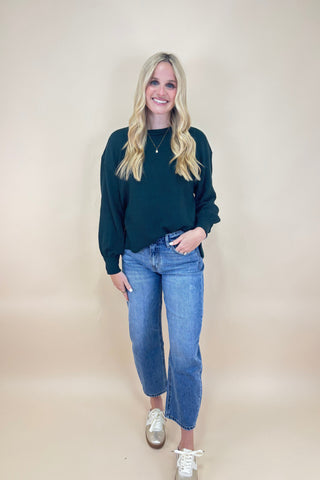 The Evergreen Escape Top