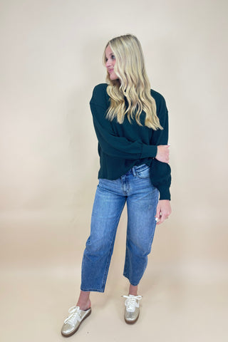 The Evergreen Escape Top
