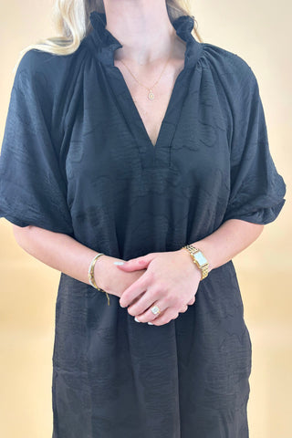 Velour Noir Dress