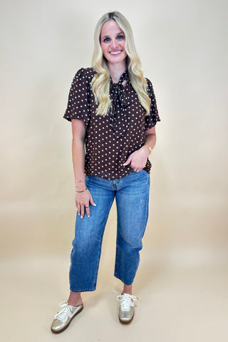 Chestnut Charm Blouse