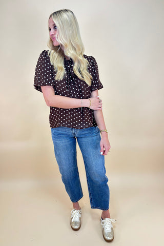Chestnut Charm Blouse
