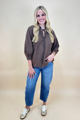 Brownie Stroll Top