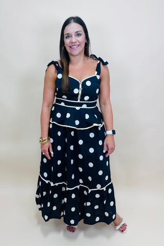 The Côte d'Or Polka Dot Dress