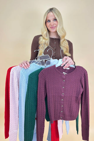 The Marvelle Button Cardigan