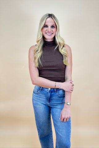 The Elowen Mock Neck Top