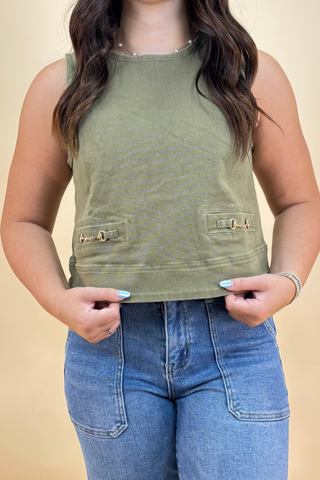 The Olive Grove Luxe Top