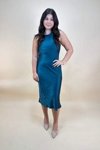 The Bellavue Satin Dress