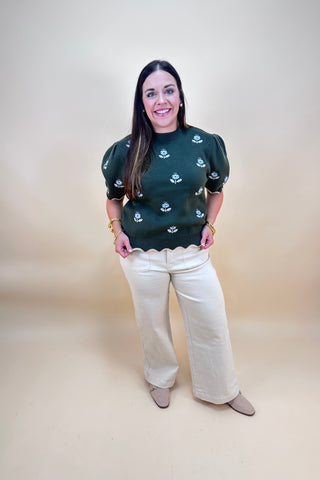 The Fernwood Bloom Sweater