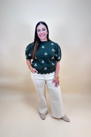The Fernwood Bloom Sweater