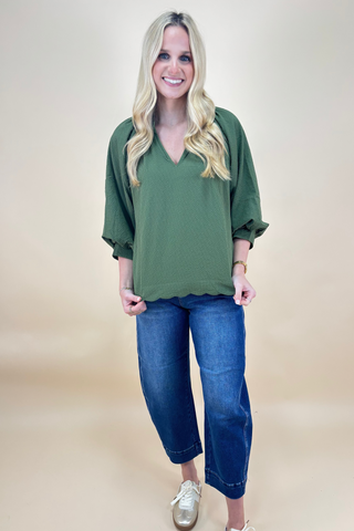 The Olive Grove Blouse