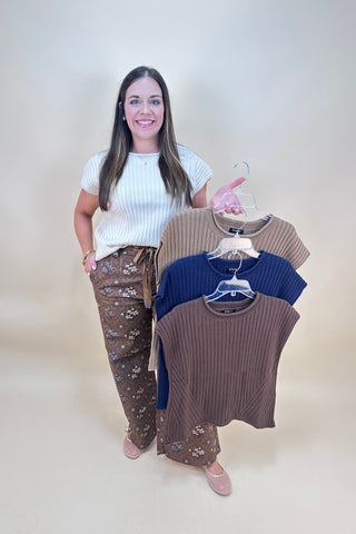 The Ridgewell Ribbed Pullover