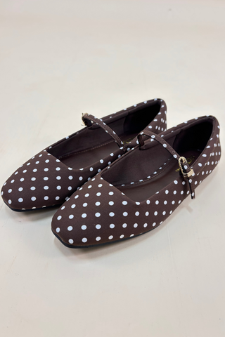 Cocoa Dot Mary Janes