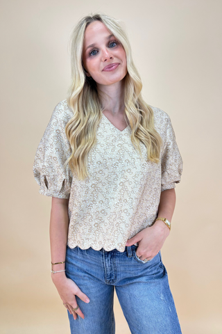 The Ashbourne Lace Top