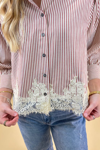 The Copper Lace Blouse