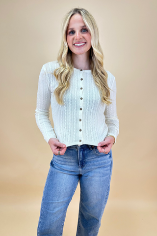 The Marvelle Button Cardigan