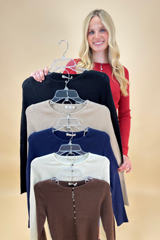 The Wrenford Button Knit Cardigan Top
