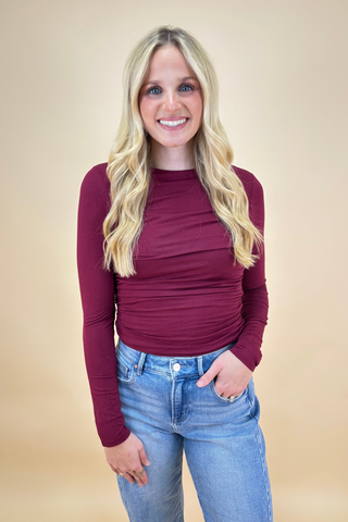 The Ellison Ruched Top