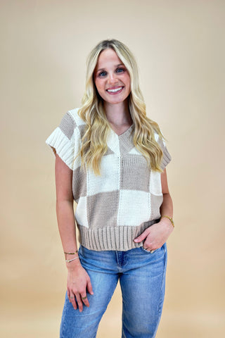The Fairmont Check Sweater