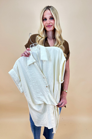 The Alder Row Tie Top