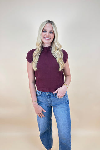 The Turning Point Mock Neck Sweater