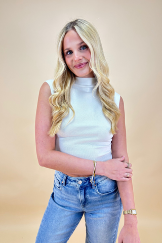 The Polished Point Sweater Top