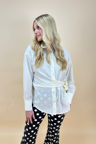 The Ivory Willow Blouse